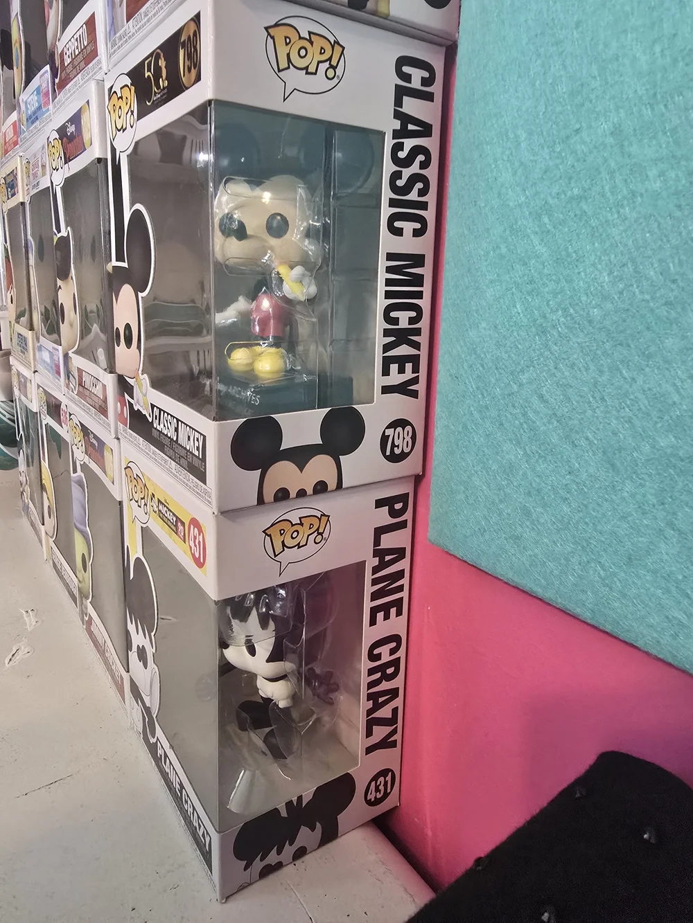 Funko Classic Mickey & Plane Crazy Dual Pop! Set